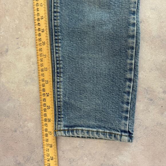 Mott And Bow Jeans Women's 28x28 Denim Mom Jean Distressed Needs Repair READ - Picture 10 of 10